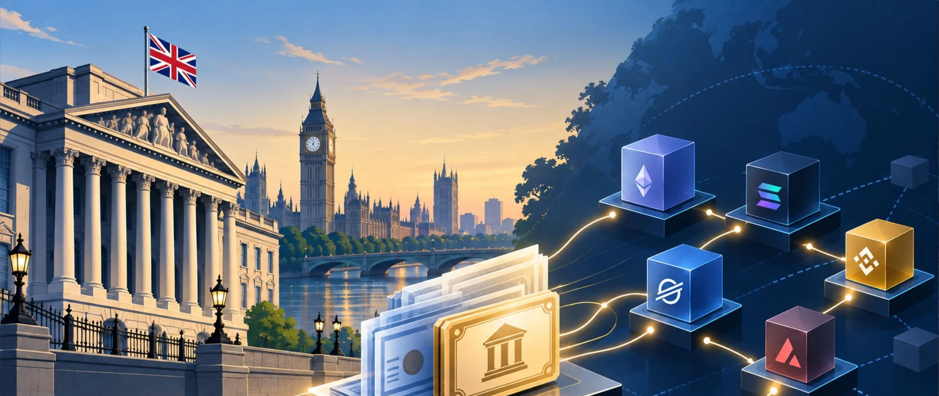 İngiltere finansal altyapısında tokenizasyon ilerliyor, tokenleştirilmiş fonlar zincirler arası yayg