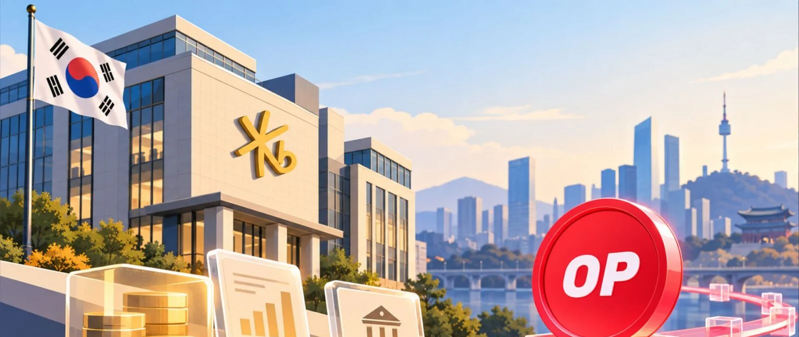KB Securities, Kore'nin finansal ürünlerini Optimism ana ağına taşıyor