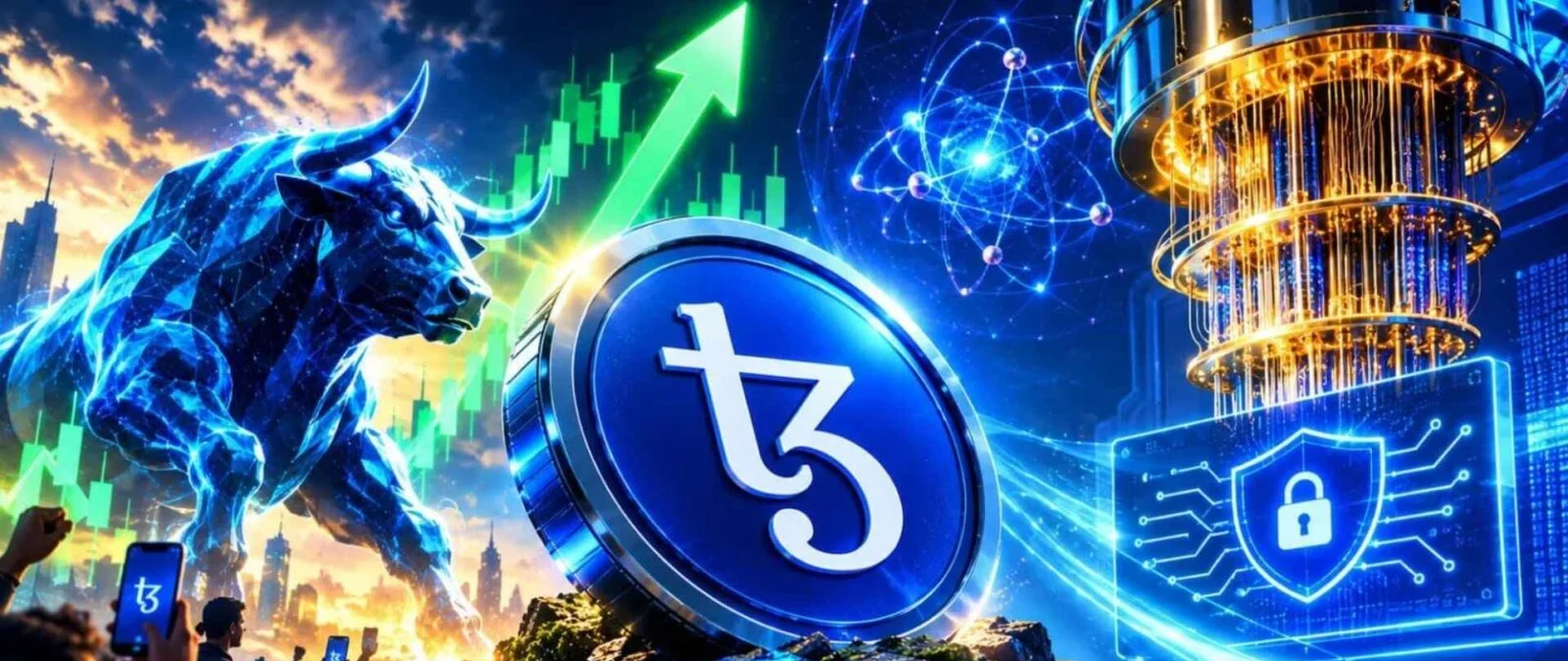Tezos yükselişte, post-kvantum koduyla dört ayın en yüksek seviyesine çıktı