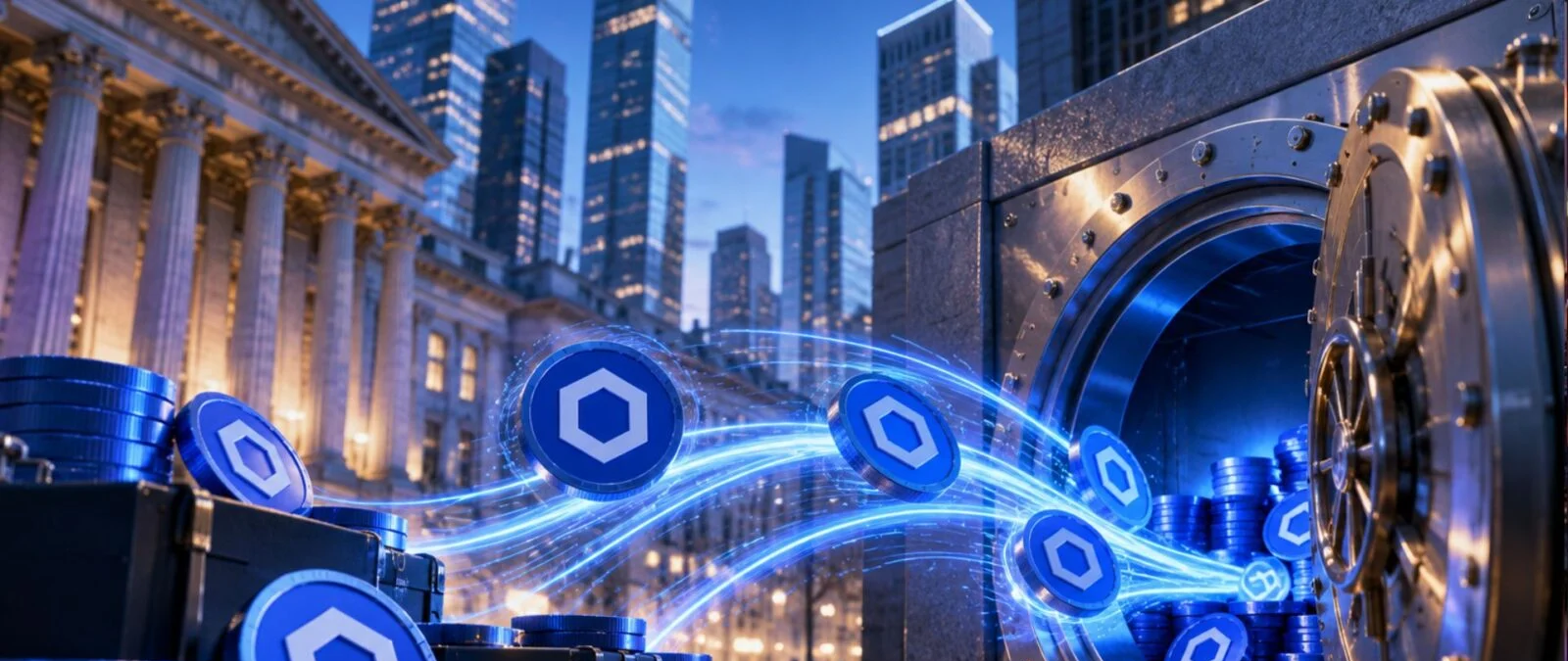 Grayscale ve Bitwise Chainlink tokeni biriktiriyor, LINK fiyatı geri çekiliyor