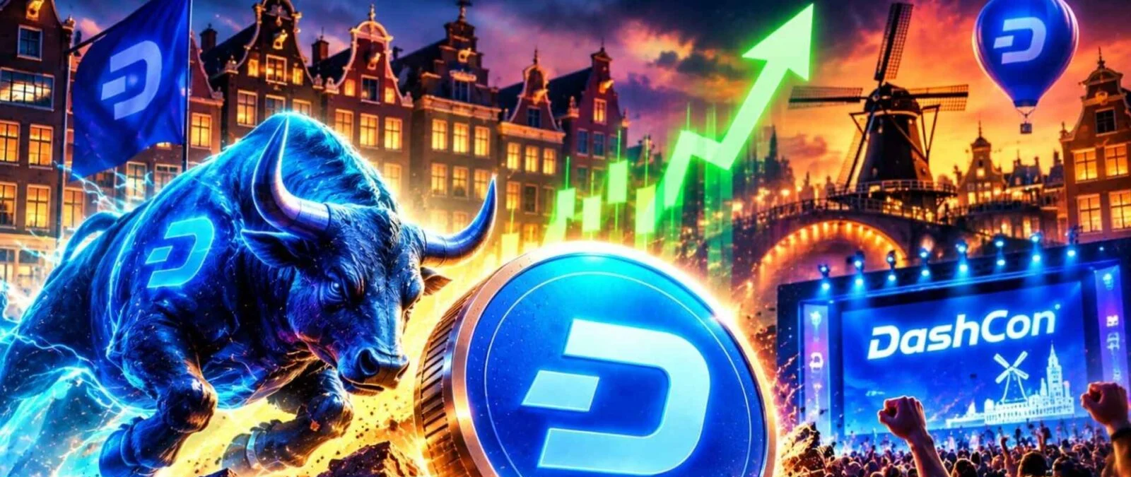 Dash fiyatı üç ayın en yüksek seviyesine çıktı, DashCon etkinliği talebi artırdı