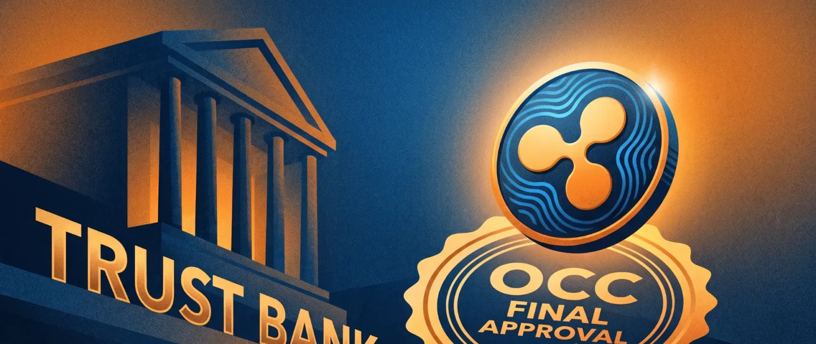 Ripple için OCC'nin National Trust Bank onayı yürürlüğe girdi, RLUSD federal denetime alındı