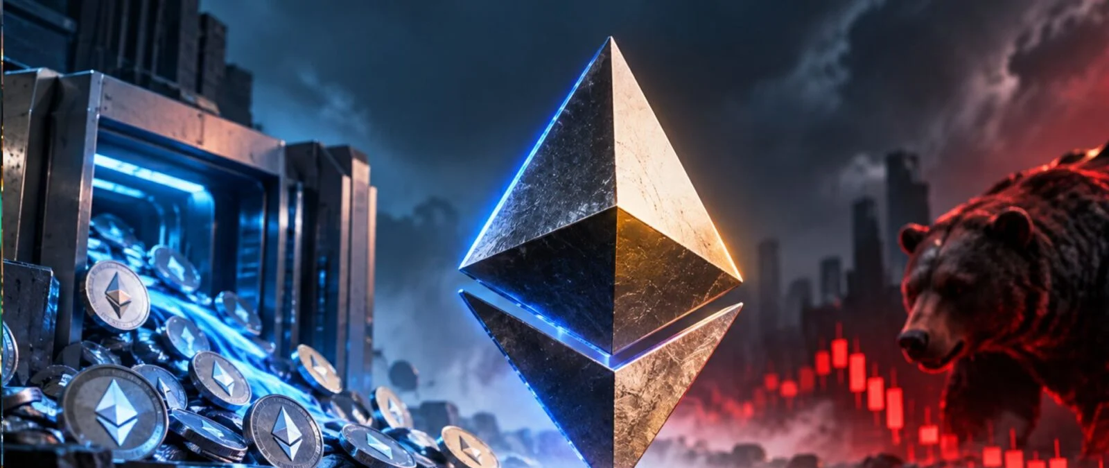 Ethereum borsalardan dört ayın en yüksek ETH çıkışını yaşadı, fiyat 2.300 dolarda risk altında