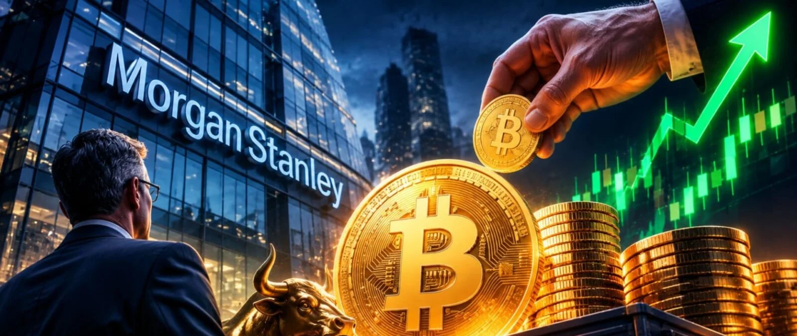 Morgan Stanley MSBT Bitcoin ETF 7,54 milyon dolar değerinde 94,56 BTC daha aldı