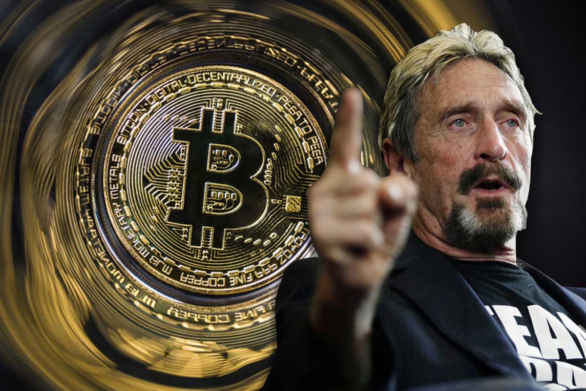 john mcafee bitcoin quote. sweat cryptocurrency. 
